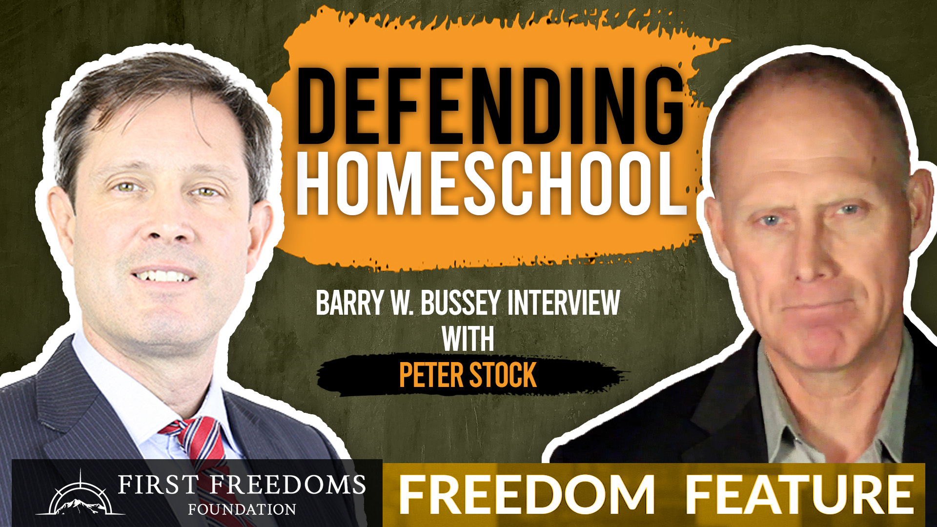 Defending Home School FIRST FREEDOMS FOUNDATION