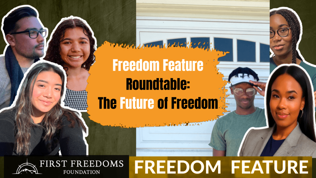Young Professionals on the Future of Freedom - FIRST FREEDOMS FOUNDATION